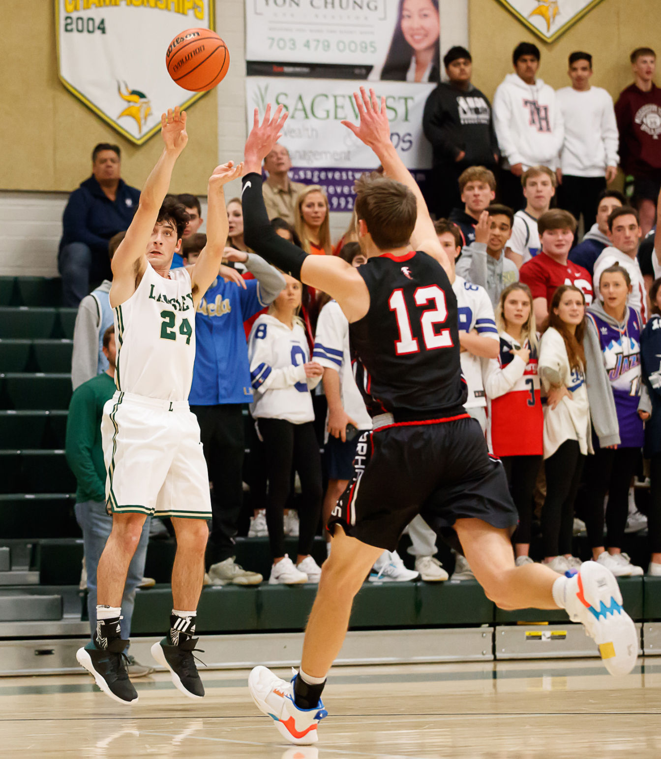 Langley vs. Madison boys basketball 5